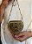 Mini Bolsa Clutch em Metal - Marrom e Dourado - Com Alça - Imagem 2