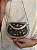 Mini Bolsa Clutch em Metal - Colorido e Prata - Com Alça - Imagem 1