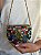 Mini Bolsa Clutch em Metal - Colorido, Madreperolas e Dourado - Com Alça - Imagem 2