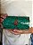 Bolsa Clutch em Metal - Verde, Vermelho e Dourado - Com Alça - Imagem 2