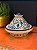 Tagine Saleiro Marroquino - Cerâmica - Pitando à mão - Azul e Azul Claro - Imagem 1