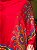 Pashmina de Viscose - Estampada - Vermelho, Azul, Verde e Amarelo - Imagem 2