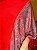 Pashmina de Viscose - Estampada - Vermelho e Azul - Imagem 2