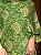 Pashmina de Viscose - Estampada - Dupla Face - Verde e Bege - Imagem 2