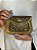 Bolsa Clutch em Metal - Marrom e Dourado - Com Alça - Imagem 1
