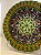 Prato de Parede Médio - Turquia - Decorativo - Cerâmica - Pintado à mão - Verde e Colorido - Imagem 2