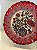 Prato de Parede Pequeno - Turquia - Decorativo - Cerâmica - Alto Relevo - Vermelho e Colorido - Imagem 2