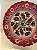 Prato de Parede Pequeno - Turquia - Decorativo - Cerâmica - Alto Relevo - Vermelho e Colorido - Imagem 2
