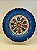 Prato de Parede Pequeno - Turquia - Decorativo - Cerâmica - Alto Relevo - Azul e Colorido - Imagem 1