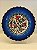 Prato de Parede Pequeno - Turquia - Decorativo - Cerâmica - Alto Relevo - Azul e Colorido - Imagem 1