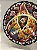 Prato de Parede Pequeno - Turquia - Decorativo - Cerâmica - Alto Relevo - Marrom, Amarelo e Colorido - Imagem 2
