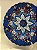 Prato de Parede Pequeno - Turquia - Decorativo - Cerâmica - Alto Relevo - Azul e Colorido - Imagem 2