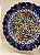 Prato de Parede Pequeno - Turquia - Decorativo - Cerâmica - Alto Relevo - Azul e Colorido - Imagem 2