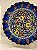 Prato de Parede Pequeno - Turquia - Decorativo - Cerâmica - Alto Relevo - Azul e Colorido - Imagem 2