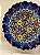 Prato de Parede Pequeno - Turquia - Decorativo - Cerâmica - Alto Relevo - Azul e Colorido - Imagem 2