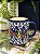 Caneca Turca - Cerâmica - Pintada à mão - Azul Escuro e Colorido - Imagem 1