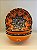 Bowl - Cerâmica - Turquia - Pintura Alto Relevo - Tamanho Médio - Laranja - Imagem 1