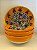 Bowl - Cerâmica - Turquia - Pintura Alto Relevo - Tamanho Grande - Amarelo e Colorido - Imagem 1