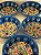 Bowl - Cerâmica - Turquia - Pintura Alto Relevo - Tamanho Grande - Azul Claro e Colorido - Imagem 2