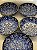 Bowl - Cerâmica - Turquia - Pintura Alto Relevo - Tamanho Grande - Azul Escuro - Imagem 2