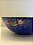 Saladeira - Cerâmica - Turquia - Pintura Relevo - Tamanho Pequeno - Azul e Colorido - Imagem 3