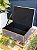 Caixa Decorativa - Vidro - Porta Joias - Roxo e Dourado - 16X12CM - Imagem 3