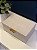 Caixa Decorativa - Couro Sintético - Off White - 26X17 - Imagem 3