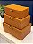 Caixa Decorativa - Couro Sintético - Terracota - 23X14 - Imagem 4