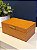 Caixa Decorativa - Couro Sintético - Terracota - 26X17 - Imagem 1