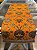 Caminho de Mesa em Jacquard - Laranja - Imagem 3