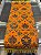 Caminho de Mesa em Jacquard - Laranja - Imagem 1