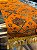 Caminho de Mesa em Jacquard - Laranja - Imagem 4