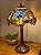 Abajur Tiffany - Vitral - Ouro Velho - Imagem 1