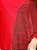 Pashmina de Viscose - Estampada - Vermelho e Preto - Imagem 2