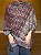 Pashmina de Viscose - Estampada - Dupla Face - Vinho e Colorido - Imagem 1