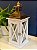 Lanterna - Madeira e Metal - Branco e Rose Gold - 40CM - Imagem 2