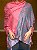 Pashmina de Viscose - Estampada - Rosa e Turquesa - Imagem 1