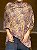 Pashmina de Viscose - Estampada - Dupla Face - Roxo e Bege - Imagem 2