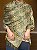 Pashmina de Viscose - Estampada - Dupla Face - Verde e Bege - Imagem 1