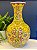 Vaso - Cerâmica - Amarelo e Colorido - 46CM - Imagem 1