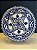 Prato de Parede Pequeno - Tunísia - Decorativo - Cerâmica - Pintado à mão - Azul Escuro - Imagem 1