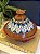 Panela Tagine Marroquina - Cuscuzeira - Cerâmica - Marrom e Azul Claro - Imagem 2