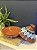 Panela Tagine Marroquina - Cuscuzeira - Cerâmica - Marrom e Azul Claro - Imagem 3