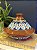 Panela Tagine Marroquina - Cuscuzeira - Cerâmica - Marrom e Azul Claro - Imagem 1