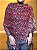 Pashmina de Viscose - Estampada - Vermelho queimado e colorido - Imagem 1