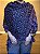 Pashmina de Viscose - Estampada - Roxo e preto - Imagem 1