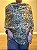 Pashmina de Viscose - Estampada - Preto e bege - Imagem 2