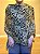 Pashmina de Viscose - Estampada - Preto e bege - Imagem 1
