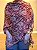 Pashmina de Viscose - Estampada - Vermelho e bege - Imagem 1