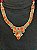 Colar - Metal Alpaca - Laranja e Vermelho - Imagem 2